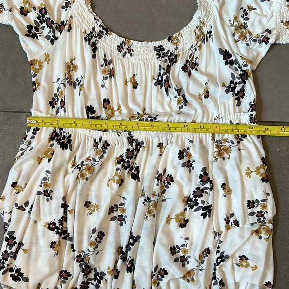 Free People Floral Print Top - Picture 5 of 10